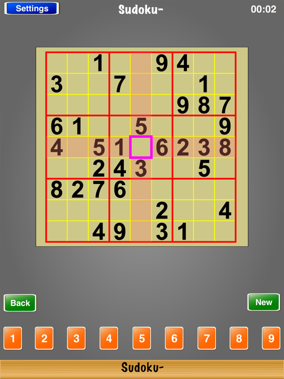 Screenshot #2 for Sudoku-