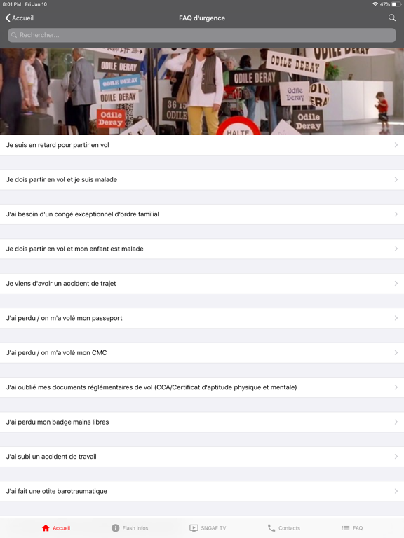 SNGAF PNC iPad screenshot