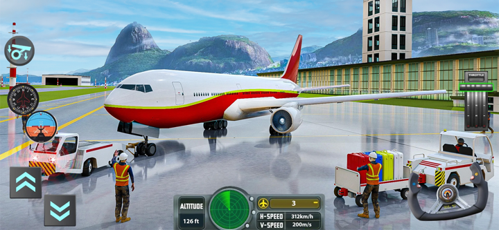 Flight Simulator Pilot Games screenshot 1