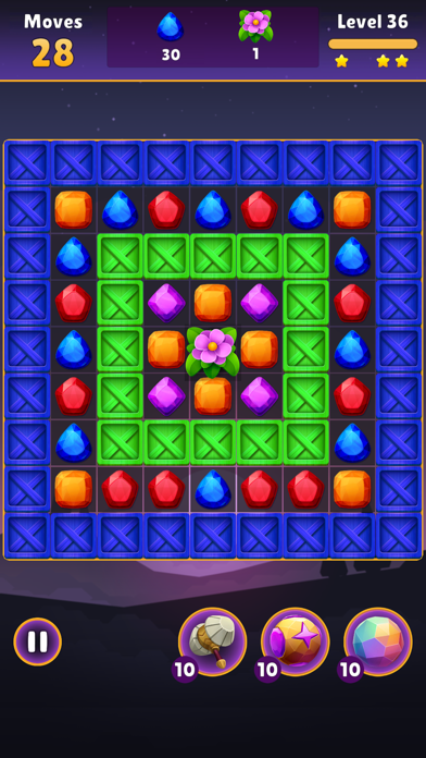 Jewel Quest - Magic Match3 Screenshot