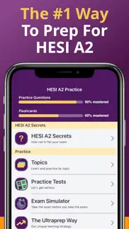 hesi a2 practice test 2024 iphone screenshot 1