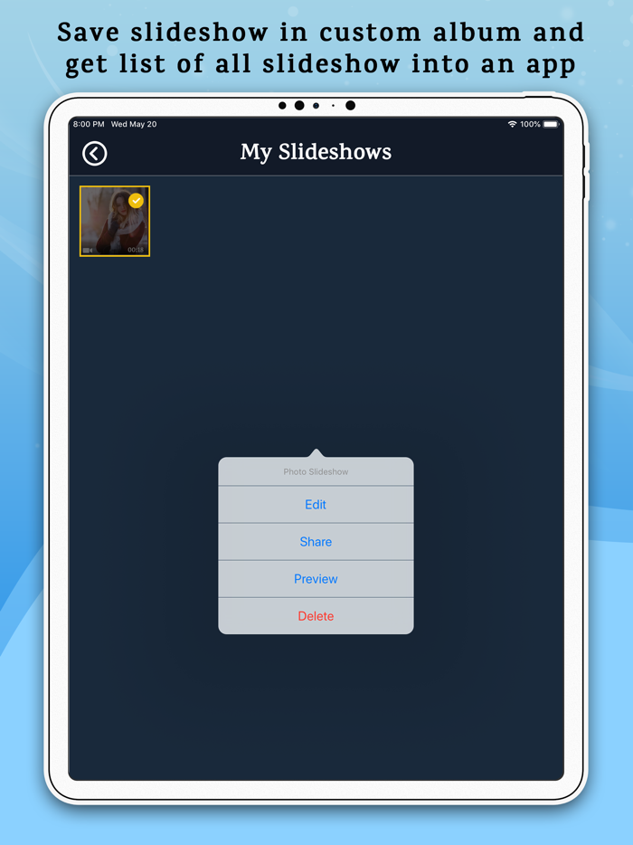 Photo Slideshows With Music