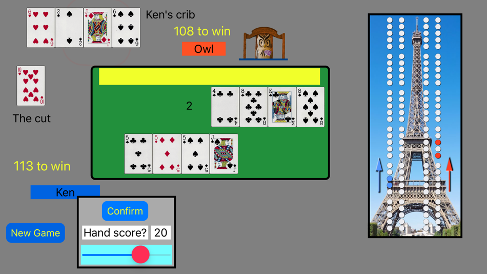 #2. Master Cribbage (iOS) 由: Ken Fox