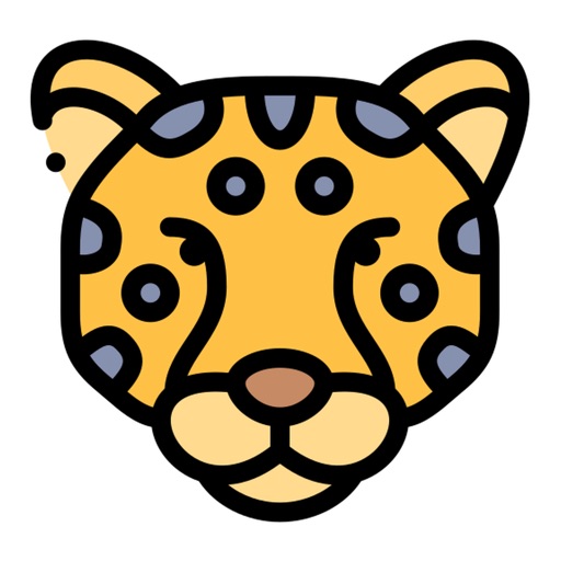 Leopard Stickers App icon