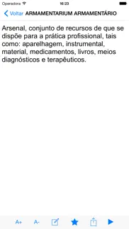 dicionário odontológico iphone screenshot 2