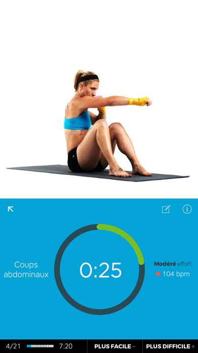 Screenshot #1 pour Workout Trainer: Entraînements