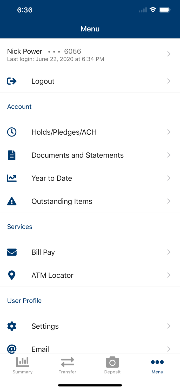 Credit Union of Vermont App