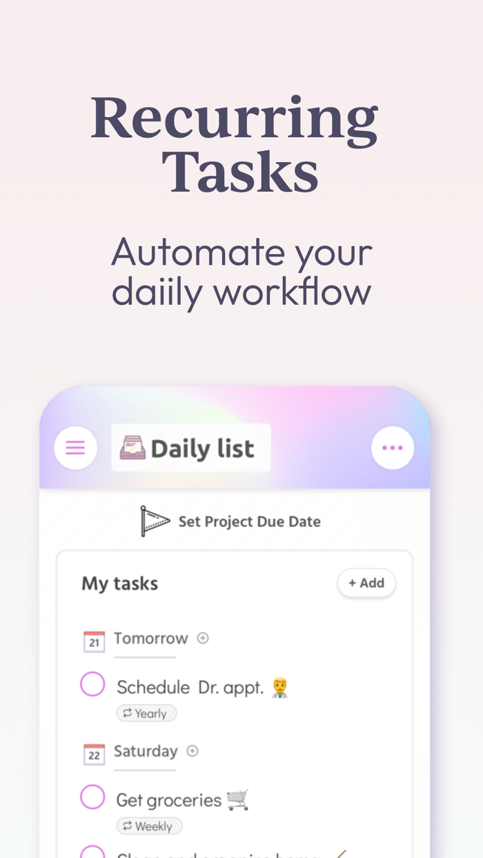 Simplish Planner and To Do List