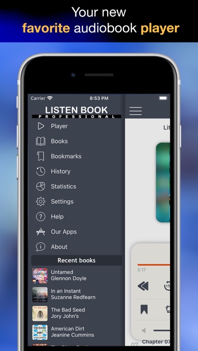 ListenBook: audiobook player Screenshot