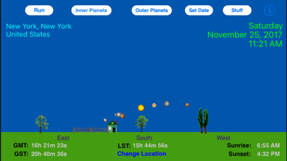 Backyard Planets iPhone screenshot 1 - Utilities app