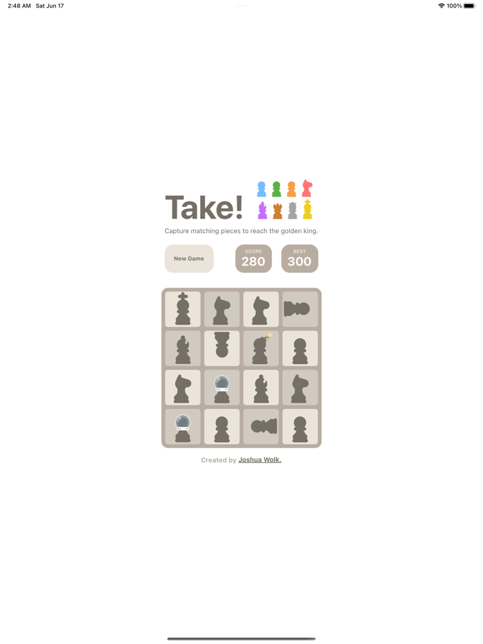 Take - A Chess Puzzle Game