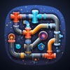 Space Pipes Connect Puzzle icon