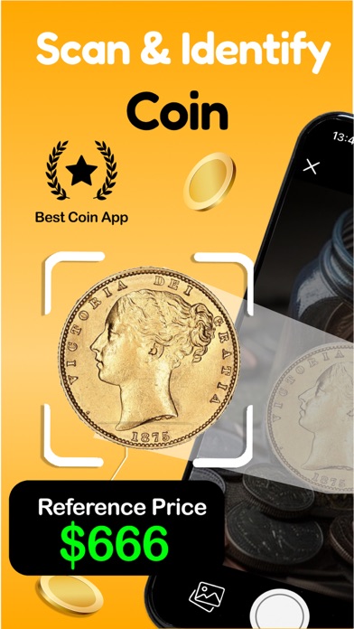 Screenshot #1 pour Coin Snap - Coin Identifier
