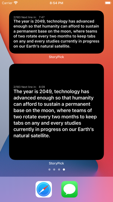 StoryPick: Interactive Stories