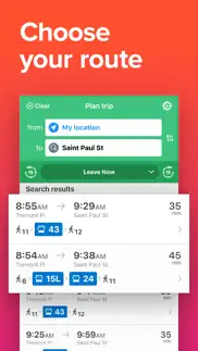 denver transit: rtd bus times iphone screenshot 2