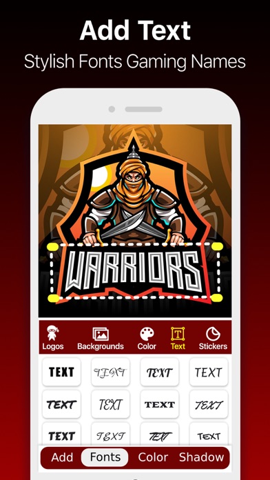 Logo Gamer Esport Gaming Maker Screenshot