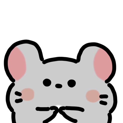 chinchilla moji sticker