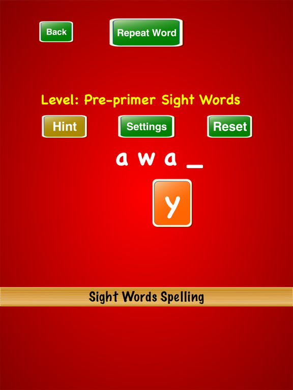 Screenshot #2 for Sight Words Spelling