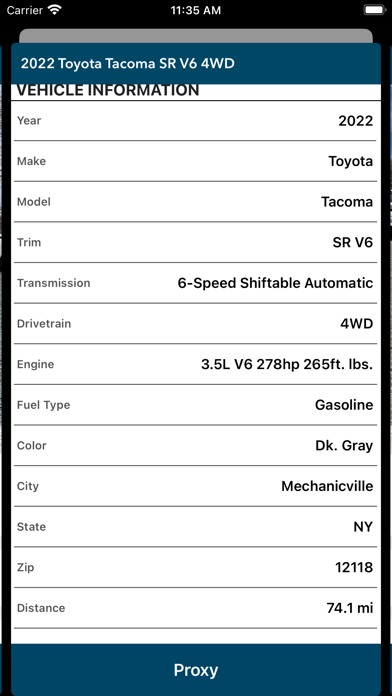Auction Central Screenshot