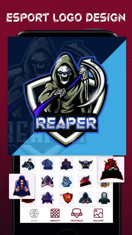 Game screenshot Gaming Logo Creator apk