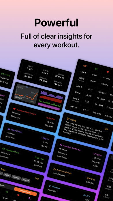 Tempo – Runner's Workout Statsのおすすめ画像6