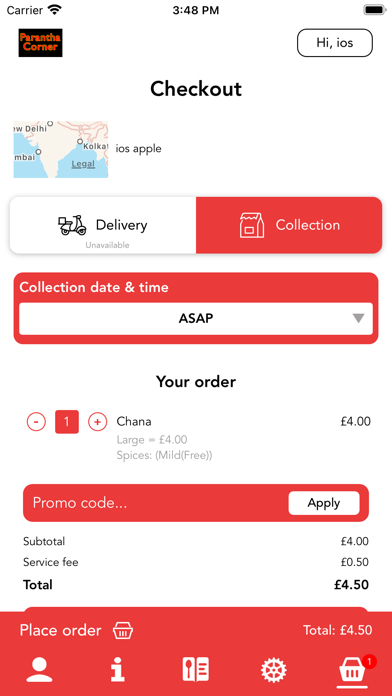 Parantha Corner Screenshot