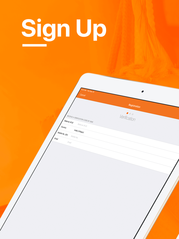 QNET Mobile IN iPad screenshot 1 - Productivity app