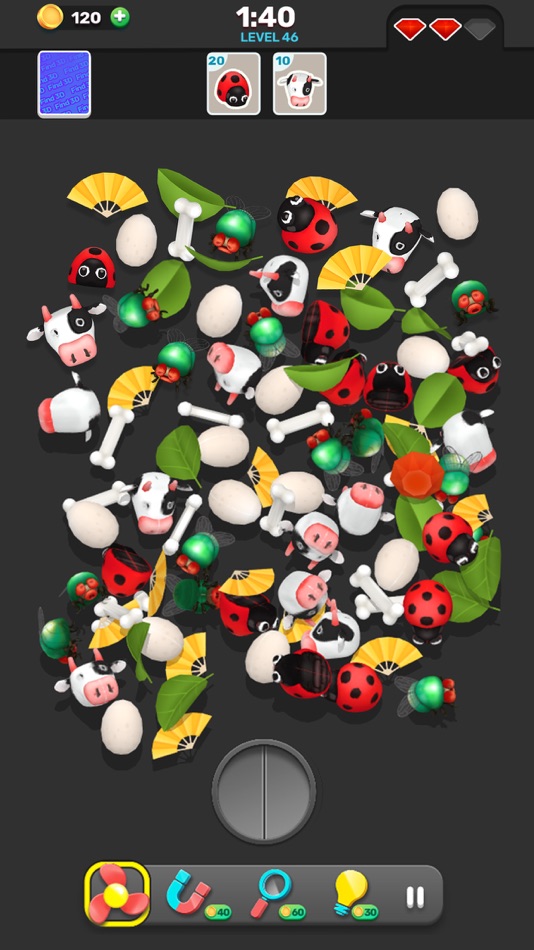 #4. Find 3D ™ - Match 3D Items (iOS) Bởi: Boombox Games LTD