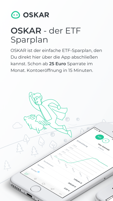 OSKAR – Dein ETF Sparplan Screenshot