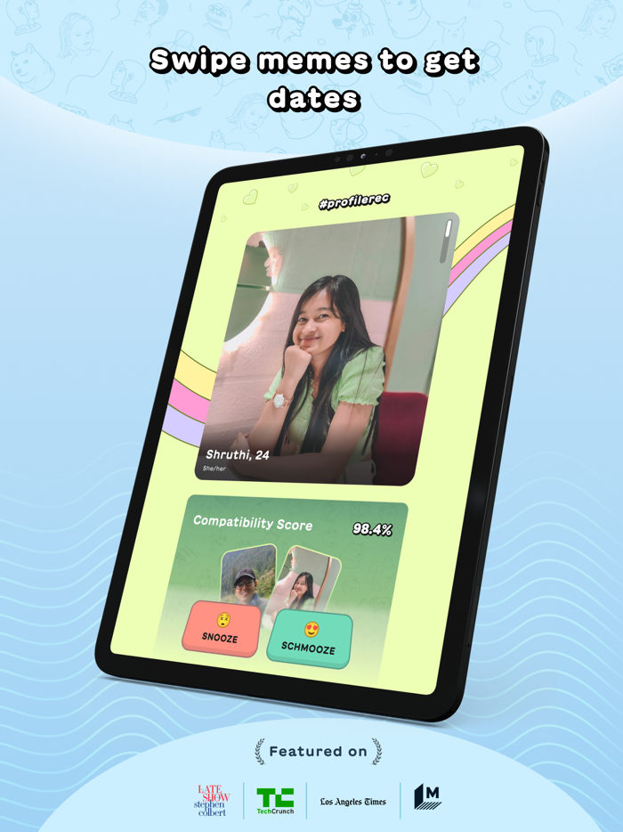 Schmooze Meme Match and Date