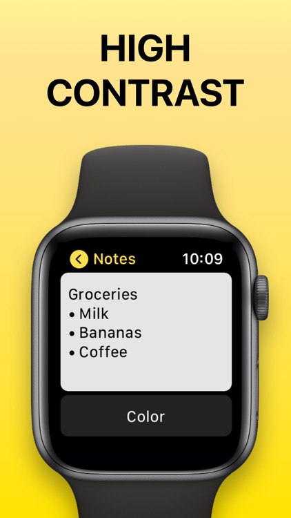 Notes for Apple Watch
