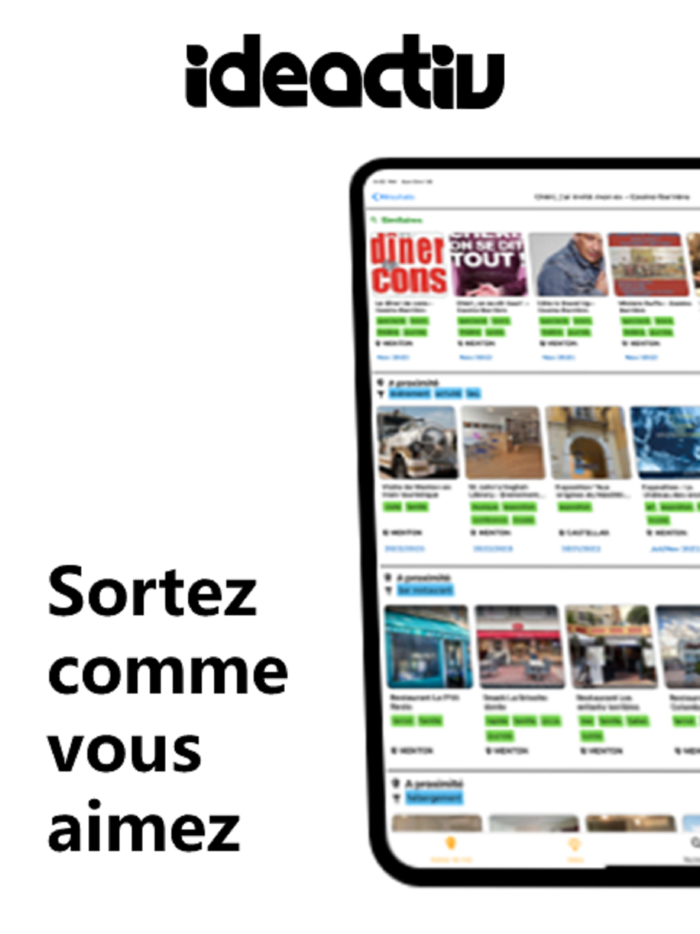 Ideactiv sorties concerts etc