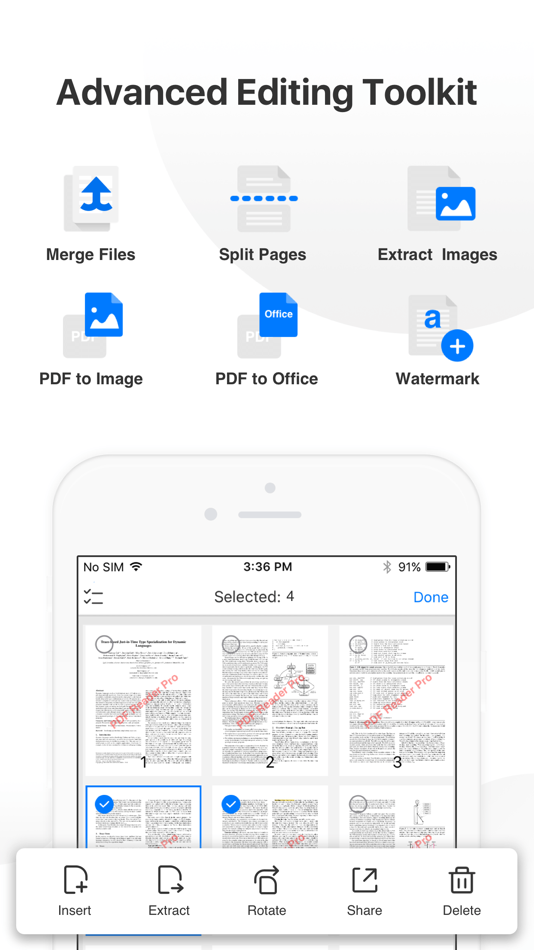 #6. PDF Reader Pro - Sign,Edit PDF (iOS) 由: PDF Technologies, Inc.