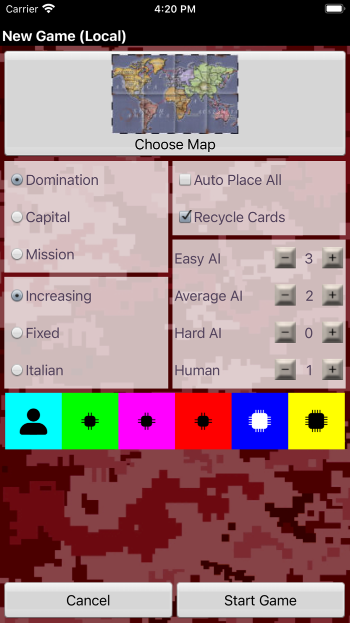 Domination risk and strategy