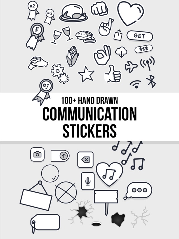 Communication Issue iPad screenshot 1 - Stickers app