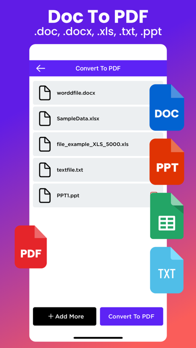 Photos To PDF Converter: JPEG Screenshot
