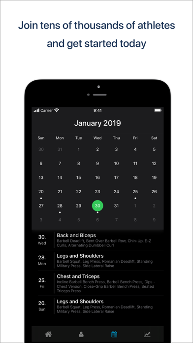 Loaded - Workout Journal iPhone screenshot 6 - Health & Fitness app