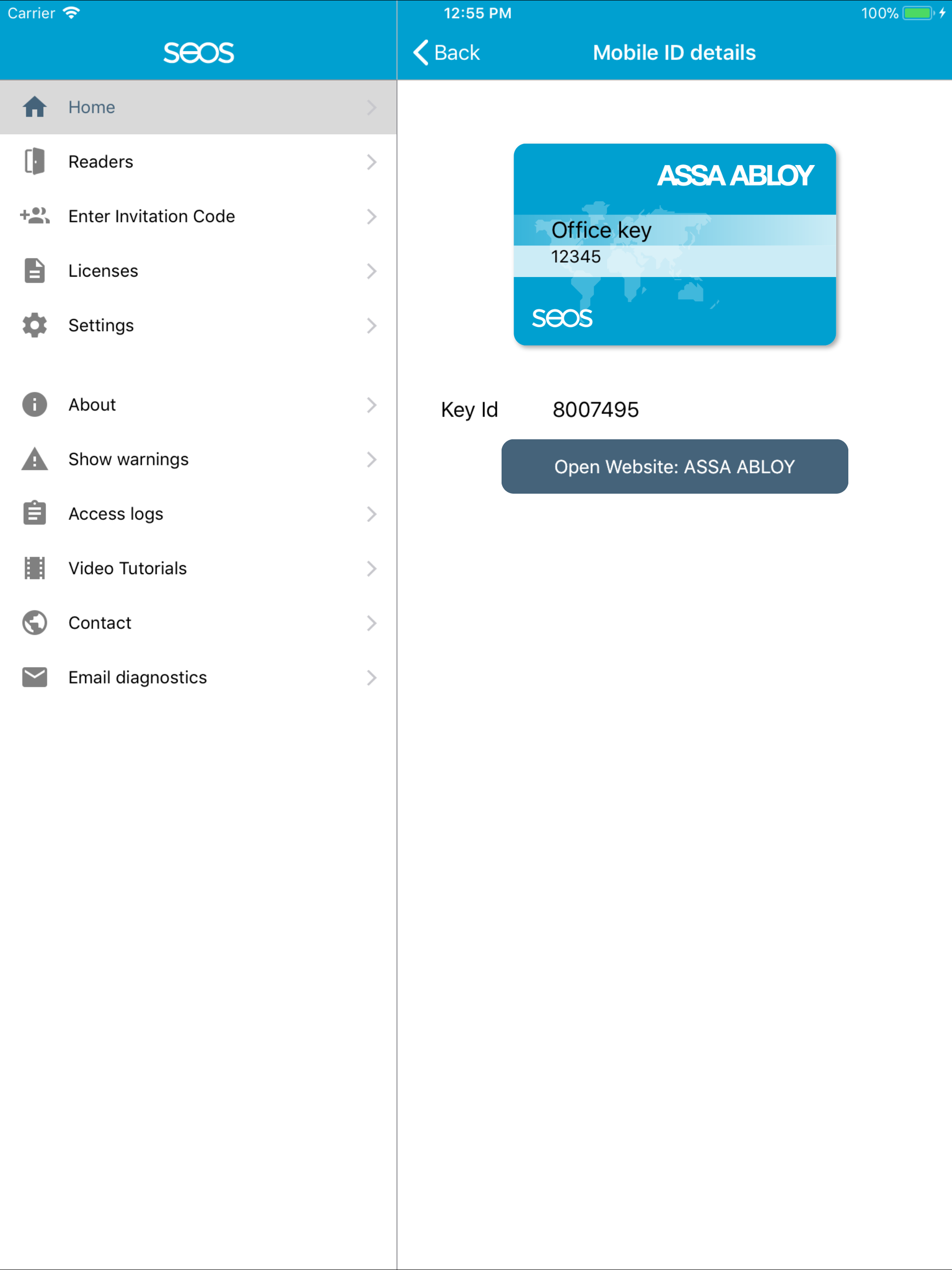 ASSA ABLOY Mobile Access screenshot 8
