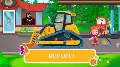 Masha and The Bear truck games Screenshot