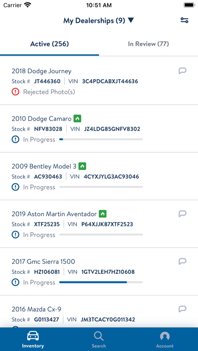 Carvana Marketplace: Capture Screenshot