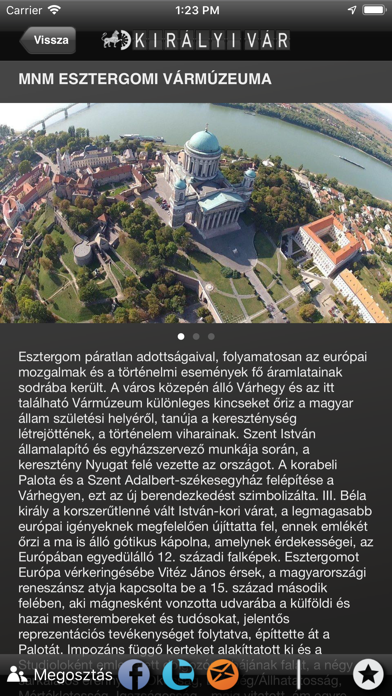 Esztergomi Vármúzeum screenshot