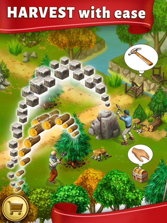 Screenshot #2 for Janes Farm: Play Harvest Town