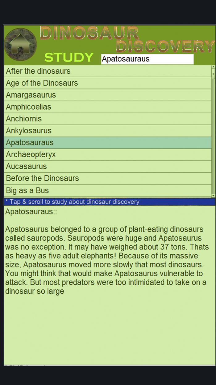Dinosaur Discovery - Fun and Edu