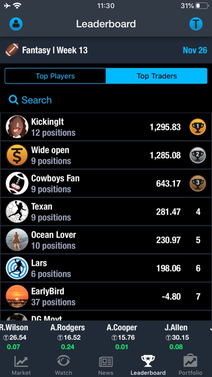 ScoreTrader screenshot-7