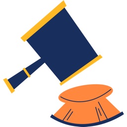 The Law and Court stickers