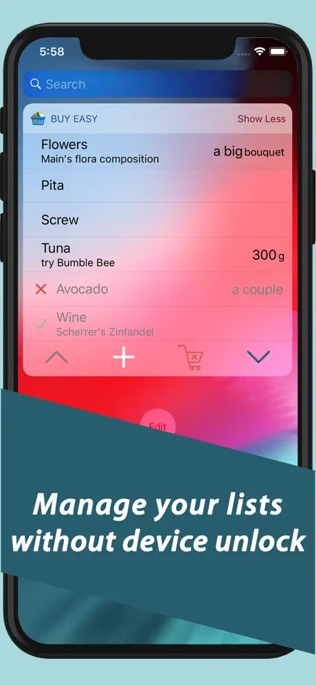 Buy easy - grocery list maker
