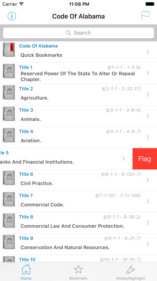 #1. Alabama Code AL Laws & Codes (iOS) 由: Nirmala T V