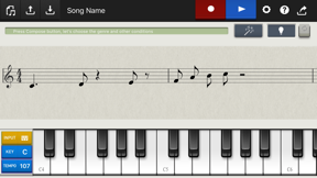 Chordana Composer screenshot