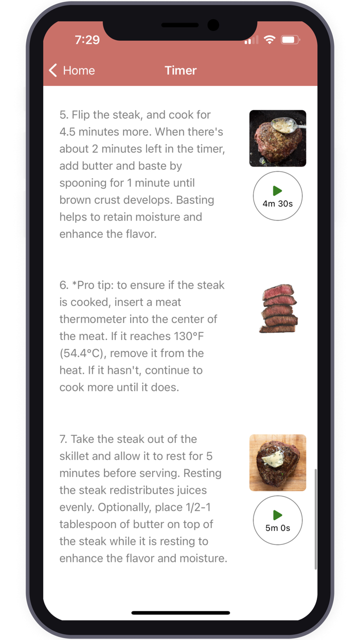 Steak Timer - Cook Like a Pro