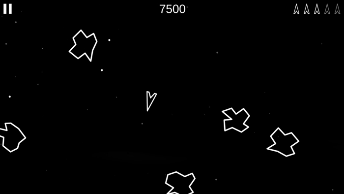 Asteroids -retro space shooter